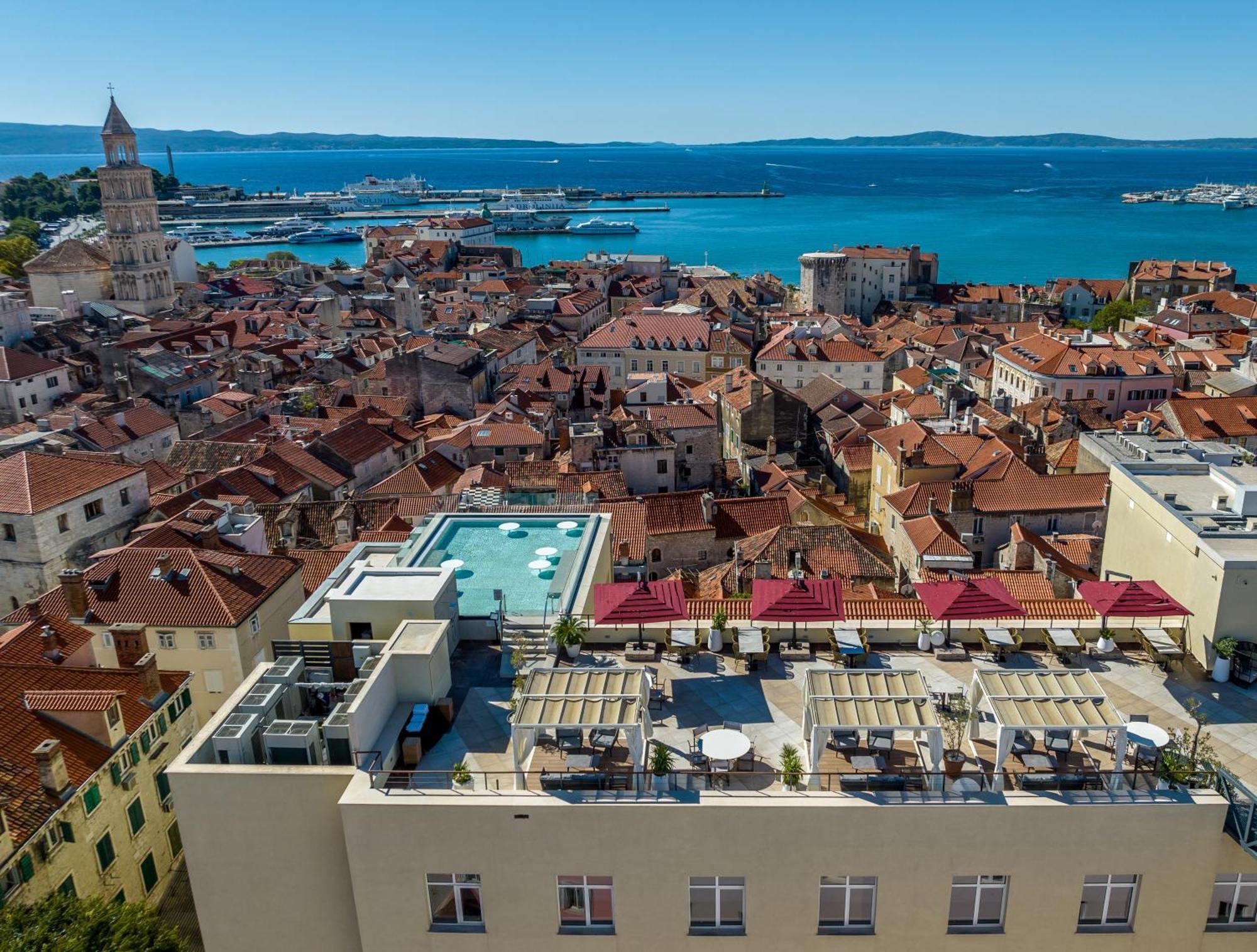 Cornaro Hotel Split Exterior foto